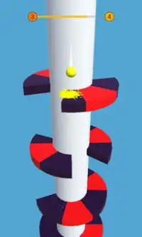 helix ball jumping Screen Shot 0