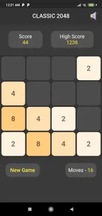 2048 puzzle - classic & free numbers puzzle game. Screen Shot 1