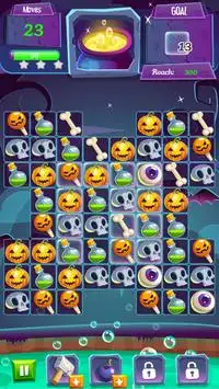 Witch Magical Puzzle - Match 3 Screen Shot 2