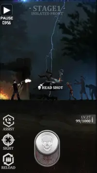 Zombie Sniper:Survive shooting game Screen Shot 1