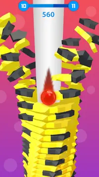 Blast Stack Ball- Helix Drop Crash Screen Shot 0