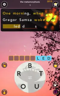 Novelescapes - Words From Novels Free Puzzle Game Screen Shot 5
