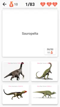 Dinosaures - Jeu de dinosaures du parc jurassique! Screen Shot 4