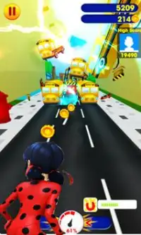 Subway Ladybug Adventure Screen Shot 1