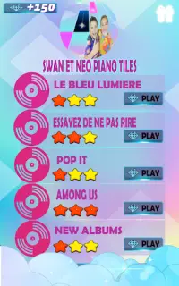 Swan et Neo Piano Tiles Screen Shot 0