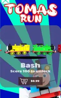 run 3D Tomas Train: Crazy Train Screen Shot 1