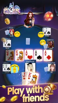 Free Texas Holdem Card Games-World Poker Night Screen Shot 3