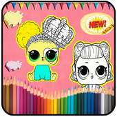 Color LOL Surprise Dolls : Draw LOL Surprise Dolls