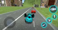 Robot Car Transformation 3D Screen Shot 1