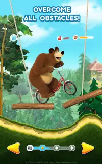 Masha dan Beruang: Game Balap Mobil untuk Anak Screen Shot 22