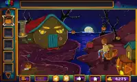 50 уровней - игра Хэллоуин побег Screen Shot 7