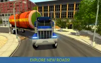 Oil Tanker Truck Transporter Driver: Cargo Sim 3D Screen Shot 6