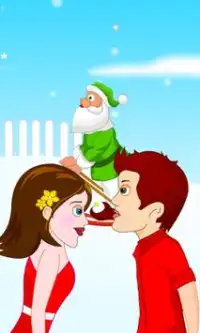 Christmas Kissing Game 2 Screen Shot 3