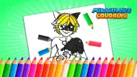 Coloring Ladybug & Cat Noir game Screen Shot 1