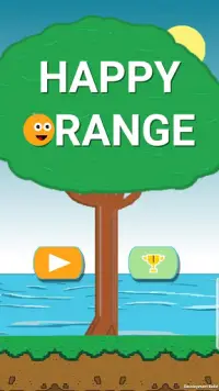 Happy Orange Screen Shot 0