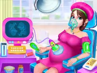 Pregnant Mom & Twin Baby Game Screen Shot 0