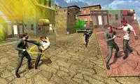 Bravo lutador Mafia ataque 3D Screen Shot 1