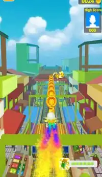 New Subway Train Rush Run 3D Screen Shot 2