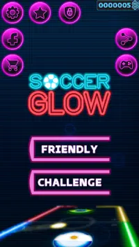 Glow Soccer Ball Screen Shot 0