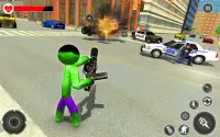 Amazing Green Rope Hero - Grand Vice Town Screen Shot 0