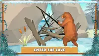Polar bear survival simulator Screen Shot 1
