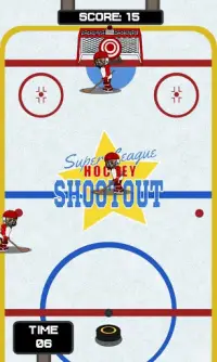 Super League Hockey Shootout Screen Shot 0