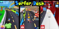 Endless escaping game Surfer Dash Screen Shot 1