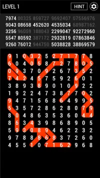 Number Search - Snake Screen Shot 1