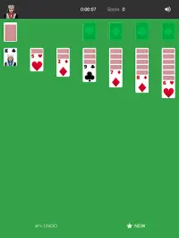 Klondike Solitaire. Klasik oyun kartları Kart ♦♣♥♠ Screen Shot 4