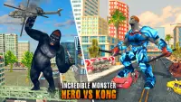 Incredible Monster Hero vs Kong: Fighting Games Screen Shot 0