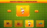 बच्चों के लिए समानार्थक शब्द सीखें - समान शब्द Screen Shot 6