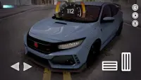 Car Sim Honda Civic Driving Simulator Game Screen Shot 1