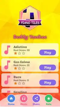 Con Calma - Daddy Yankee Piano Tiles 2019 Screen Shot 0