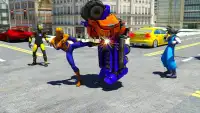 Grand Super Heroes:Vegas War of Super Goku Robots Screen Shot 4