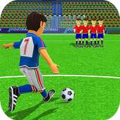 Kick Shootout di calcio per bambini