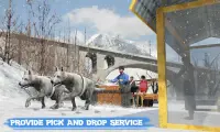 Снег Собака нарты Транспорт Игры зима Спортивный Screen Shot 0