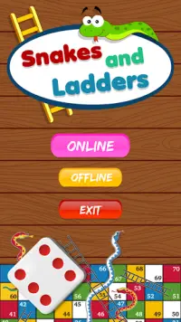Snakes and Ladders Online Multiplayer Screen Shot 0