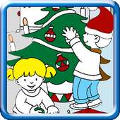 Christmas Coloring book For Kids