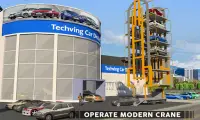 Akıllı Vinç Otomobil Nakil Kamyonu Sürüş 3D Screen Shot 0