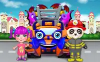 Panda Truck Driver: Rescue Fun Screen Shot 14