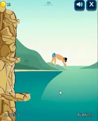 Cliff Diving 2019 - free diving games - backflips Screen Shot 2