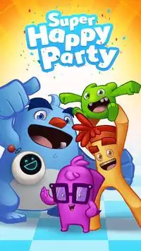 Super Happy Party - Mini juegos de 2 jugadores Screen Shot 6