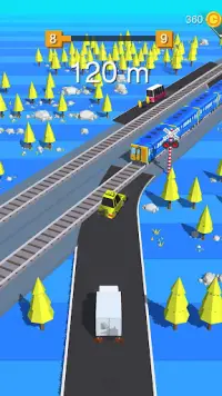 Traffic Car Run 2D : 스페셜 에디션 Screen Shot 1