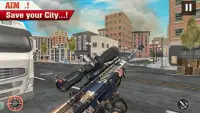 Sniper Gun 3D New City Wanted: Free Shooting Games Screen Shot 1