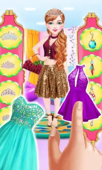 Doll Princess Makeover - Girls free makeup game Screen Shot 3