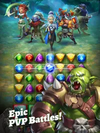 Dragon Strike: Puzzle RPG Screen Shot 8