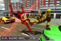 Dead Sword Hero vs Cable Hero: City Battle Screen Shot 12