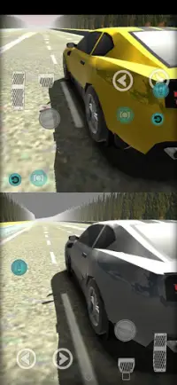Two Player Racing 3D - 2 Player Car Race Screen Shot 5
