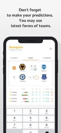 Scorepion - Football Score Prediction & Livescore Screen Shot 3