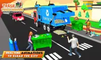 Urban Garbage Truck Driving - Waste Transporter Screen Shot 3